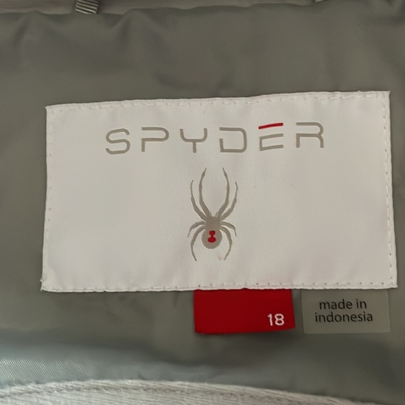 Spyder ski jacket-kids 18 - Picture 3 of 9